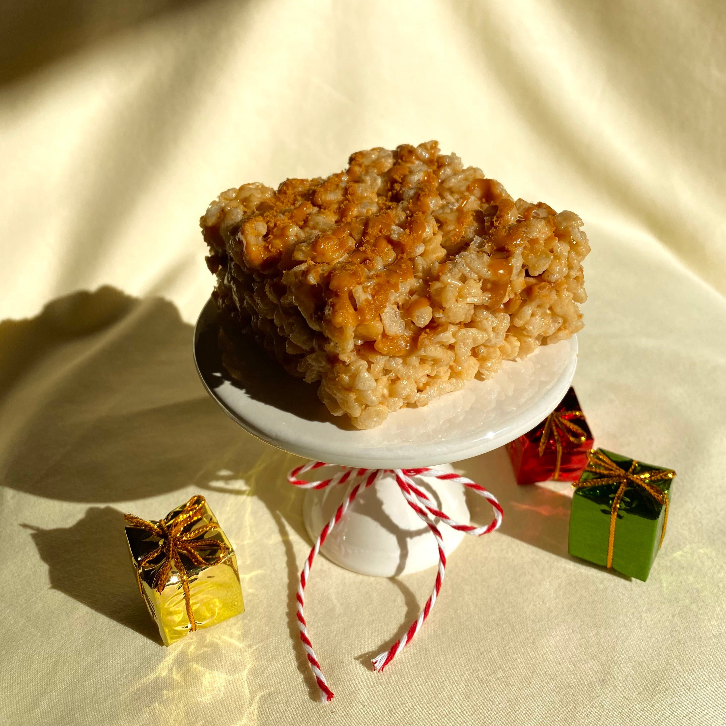 Cookie Butter Rice Krispie Bar