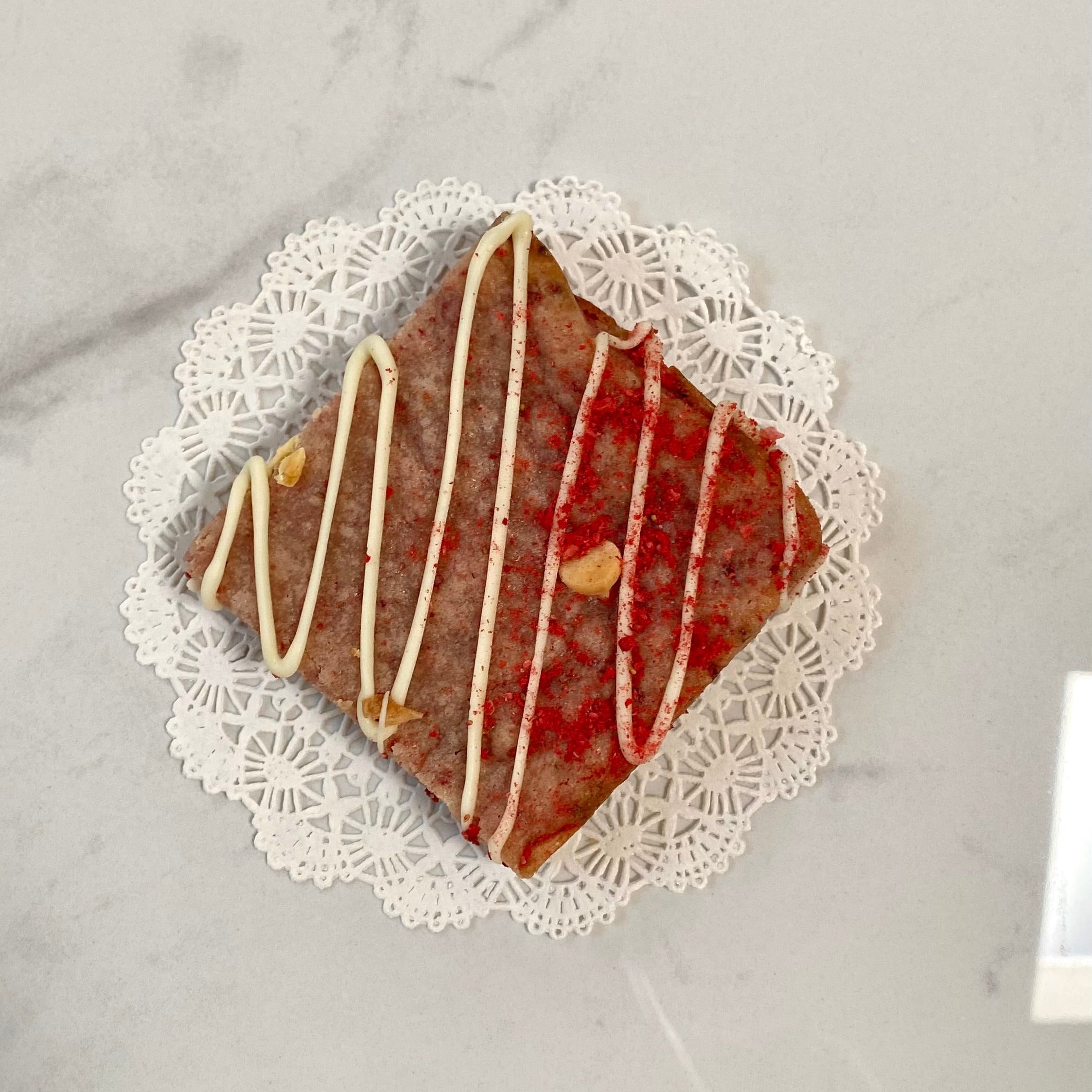 Strawberries and Cream Blondie