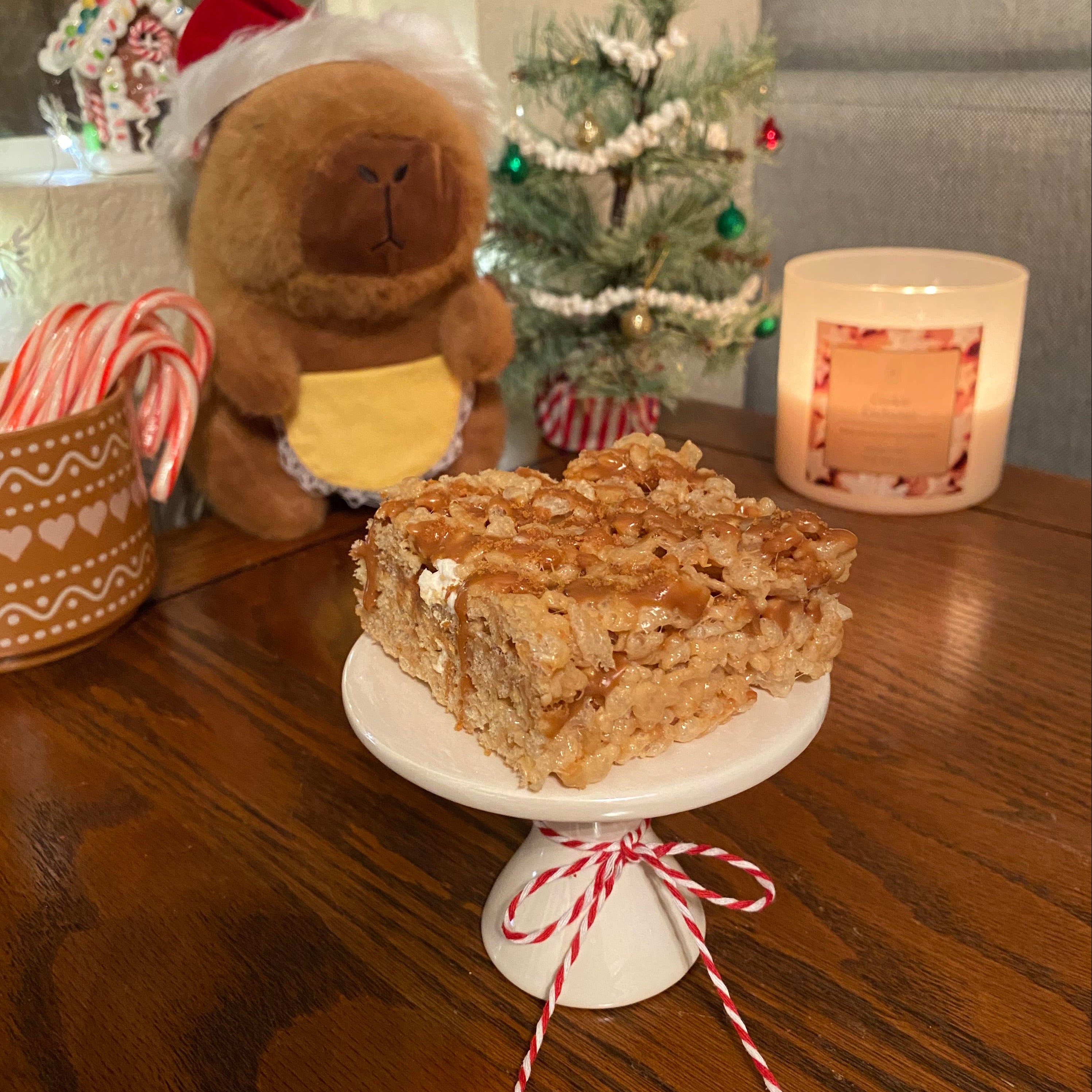 Cookie Butter Rice Krispie Bar