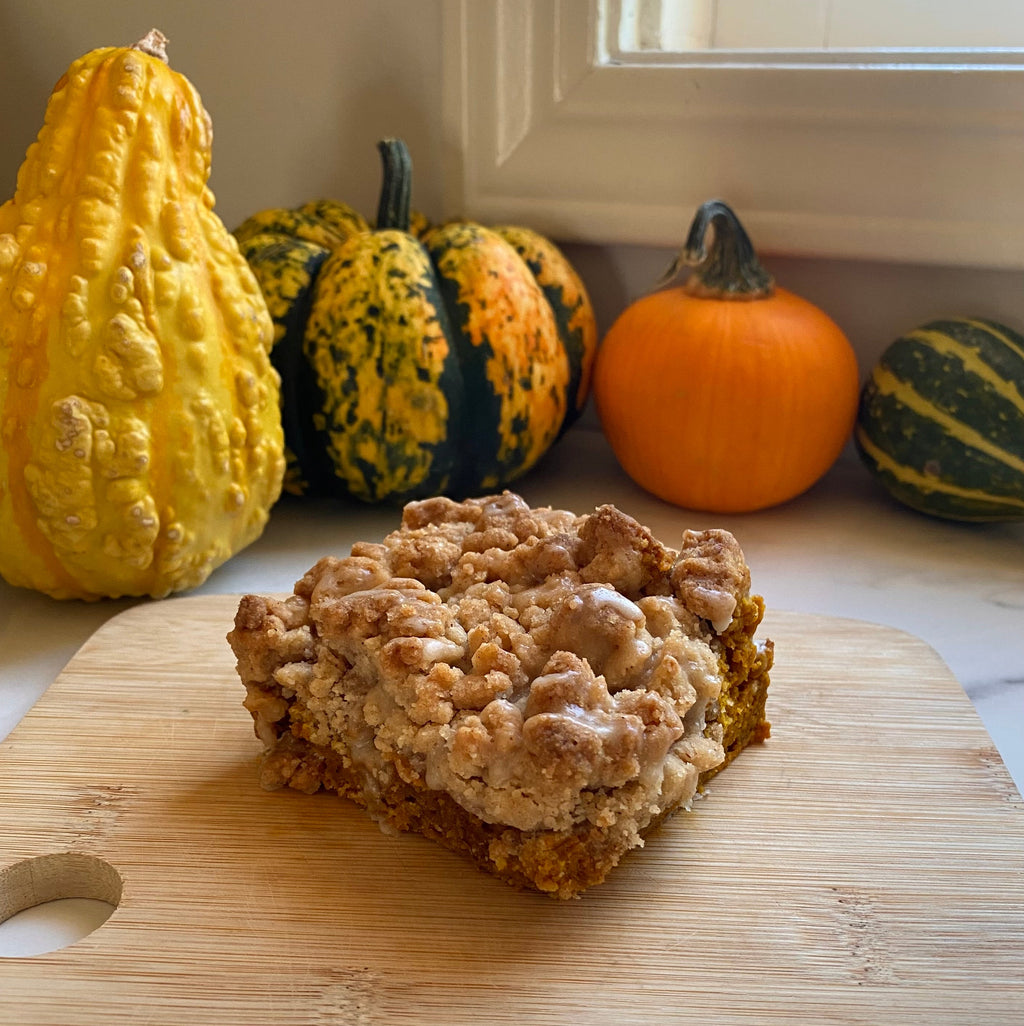 Pumpkin Crumb Coffee Cake