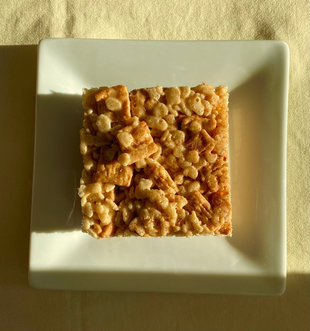 Cinnamon Toast Krispie Bar