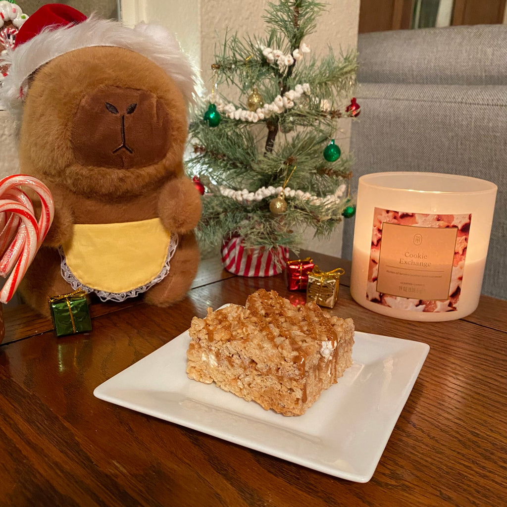 Cookie Butter Rice Krispie Bar