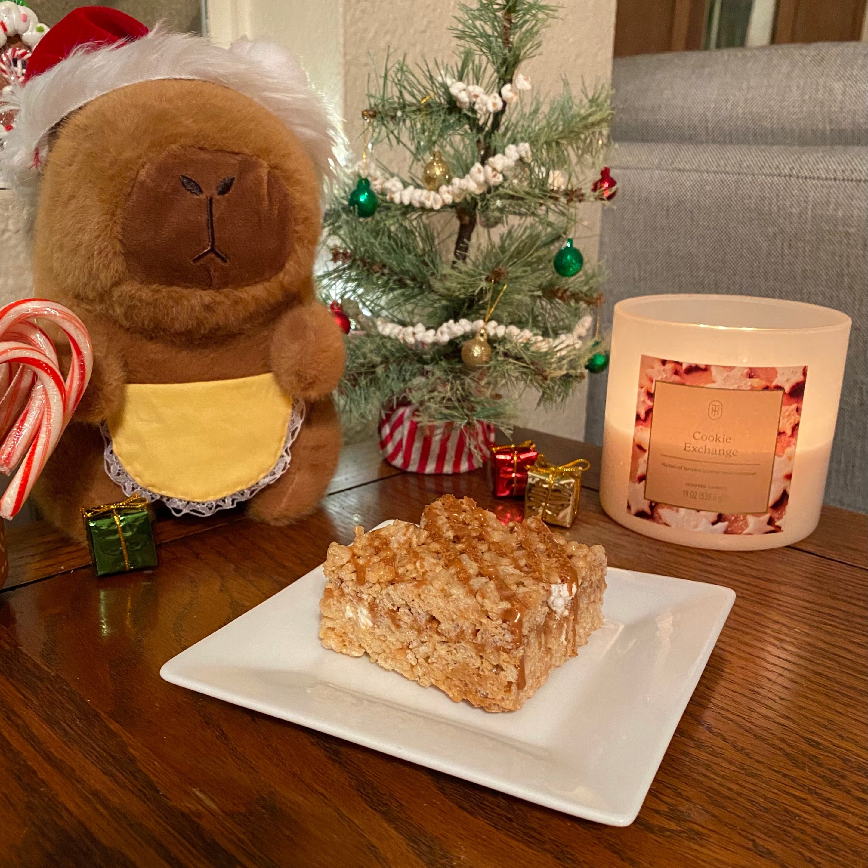 Cookie Butter Rice Krispie Bar