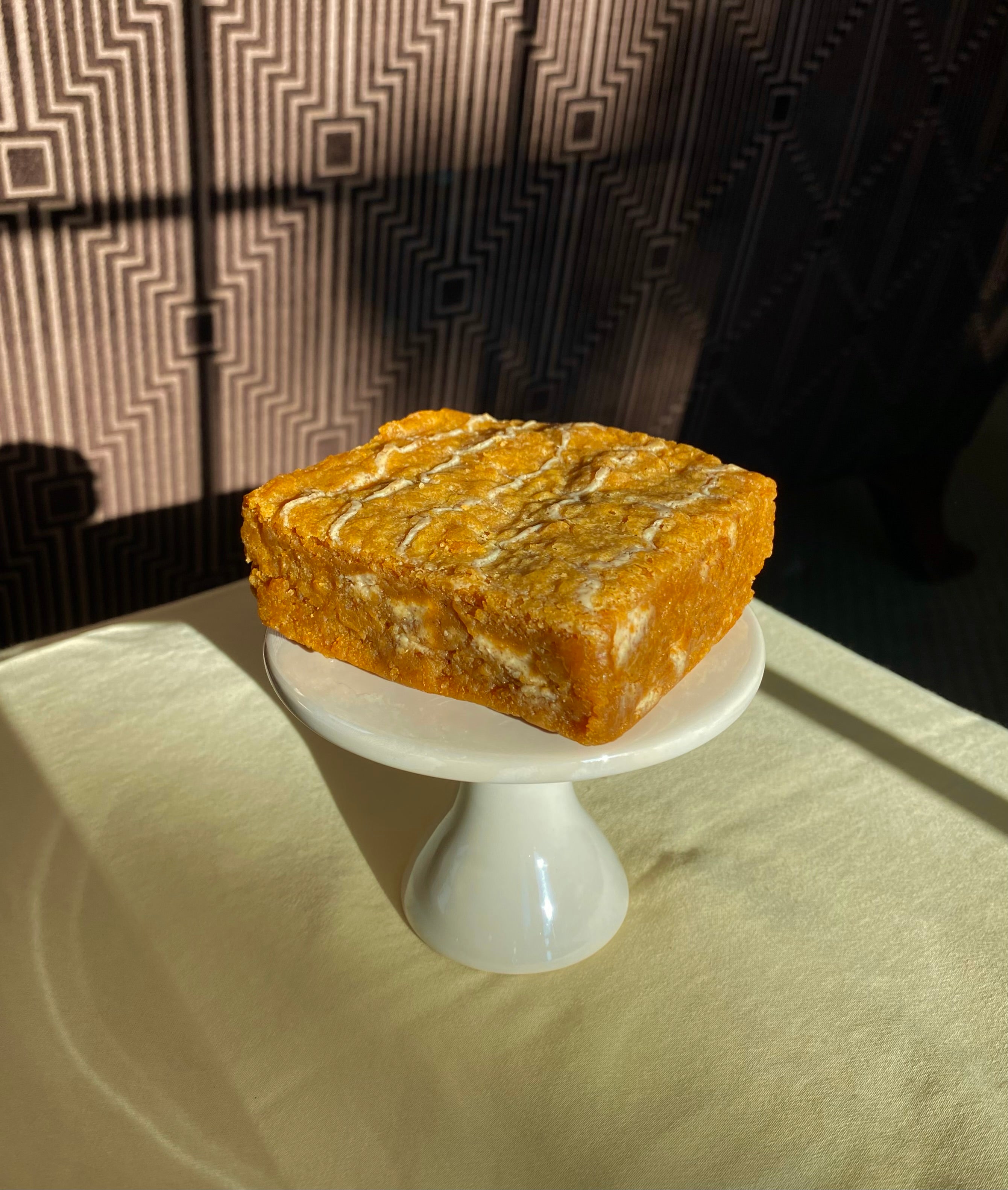 Pumpkin Spice Latte Blondie